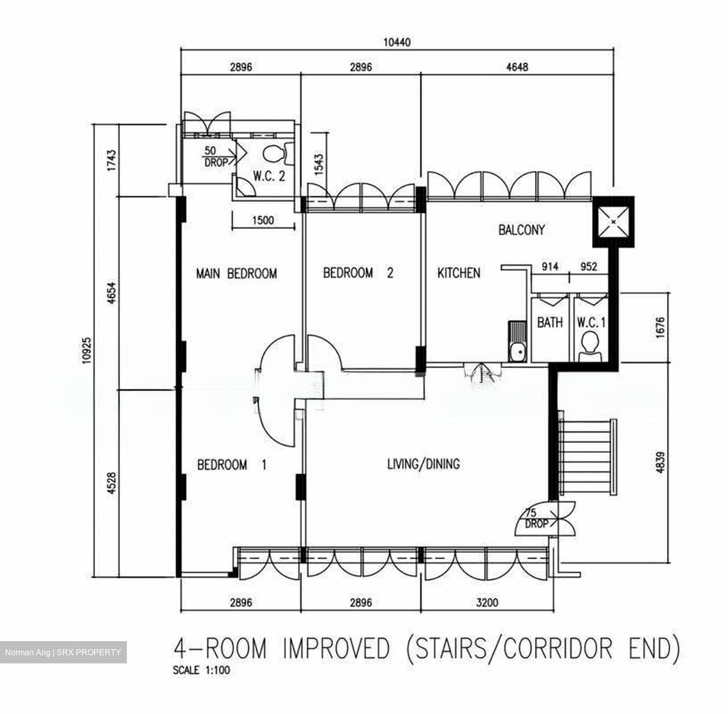 Blk 2 Farrer Gardens (Bukit Timah), HDB 4 Rooms #634342791